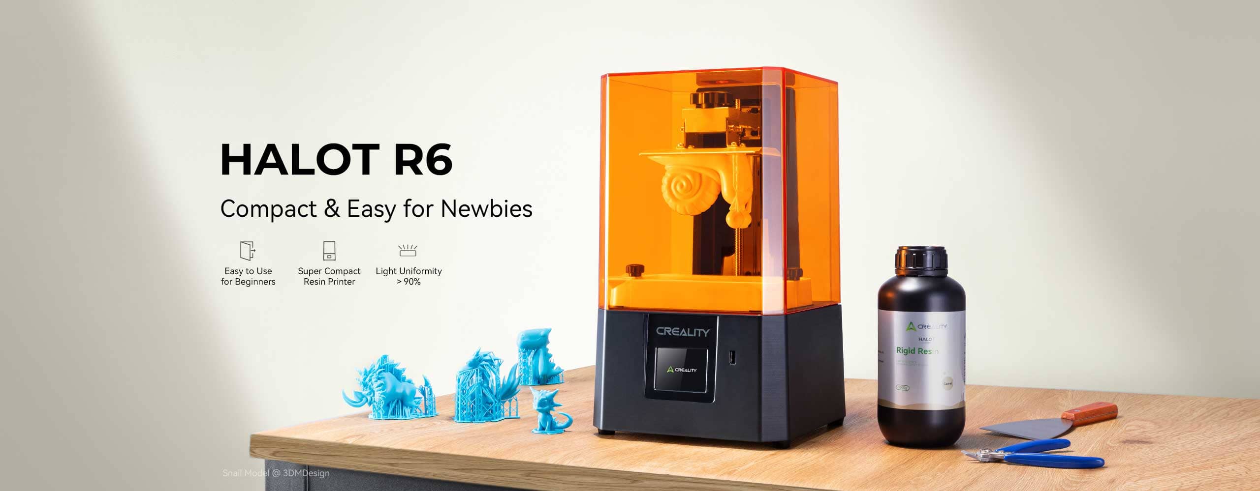 Creality 3D Halot R6 Resin 3D Printer By Innovax3D